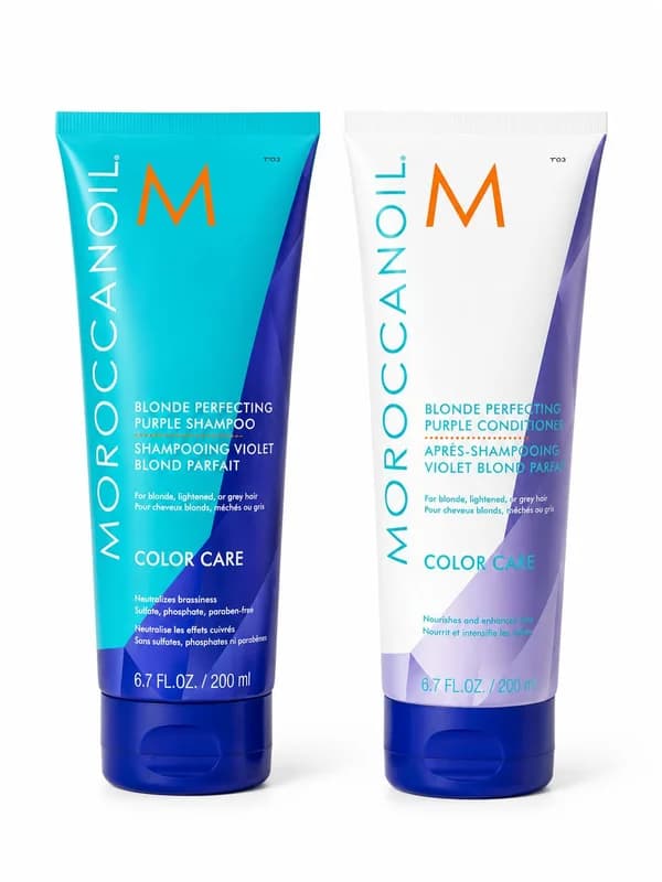 Moroccanoil Blonde Perfecting Purple Pack